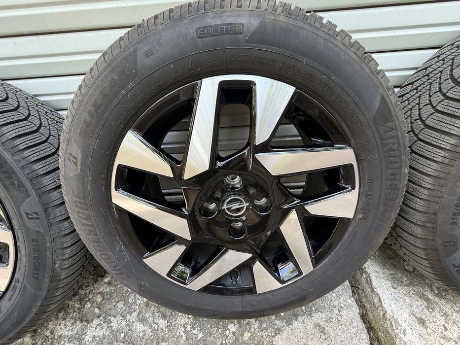 Нови джанти за Opel mokka - B 17 инча със зимни гуми Bridgestone blizzak 6 215/60/17