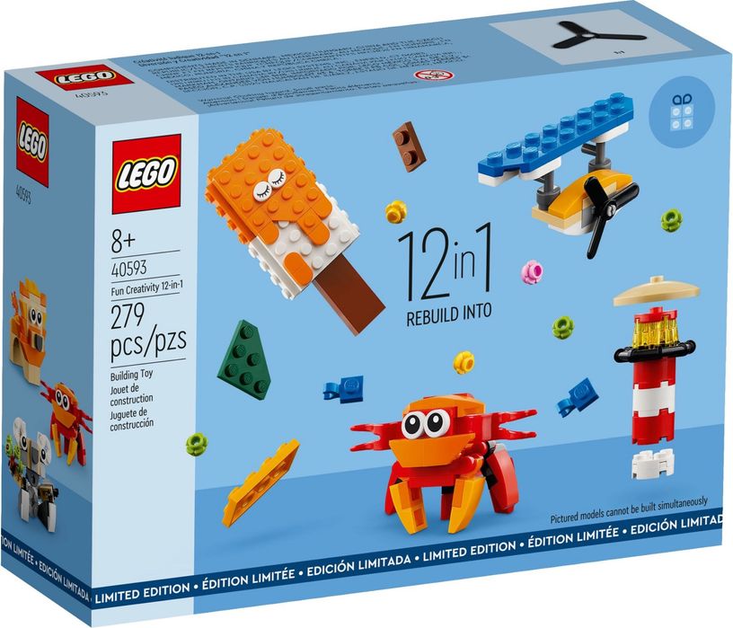 Lego Promotional 40593 - Fun Creativity 12-in-1 (2023)