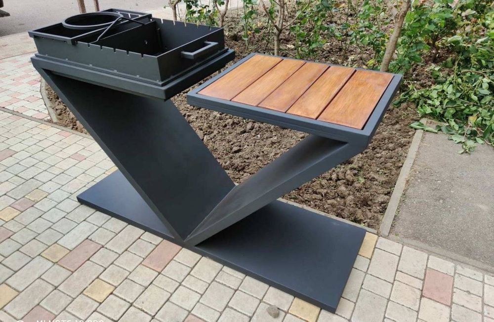 Мангал, лофт мебел, перила решетка, козырек, ворота, калитки и другие