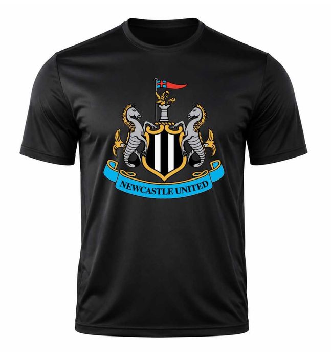 Мъжки тениски Нюкясъл Юнайтед Newcastle United футболни фен фланелки памучна тениска С-5ХЛ