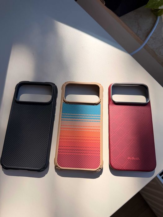 Vand Husa / Carcasa iPhone 17/18 PRO/ MAX PITAKA, Nou, Diverse modele