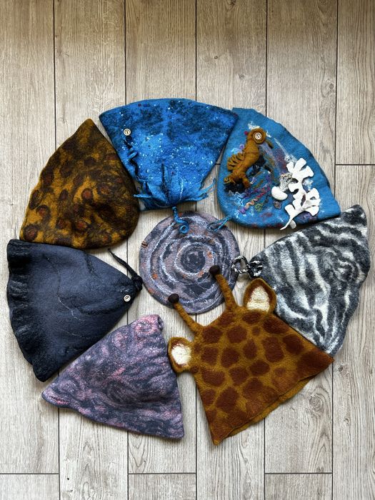 Шапочки для бани