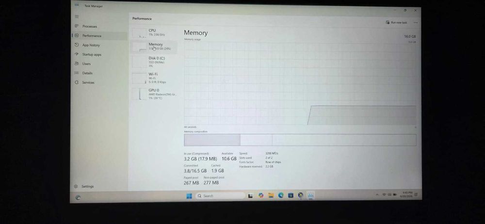 Lenovo IdeaPad 3 15ALC6 Ryzen 5 5500U / 16GB RAM / SSD NVMe 512GB / Windows 11
