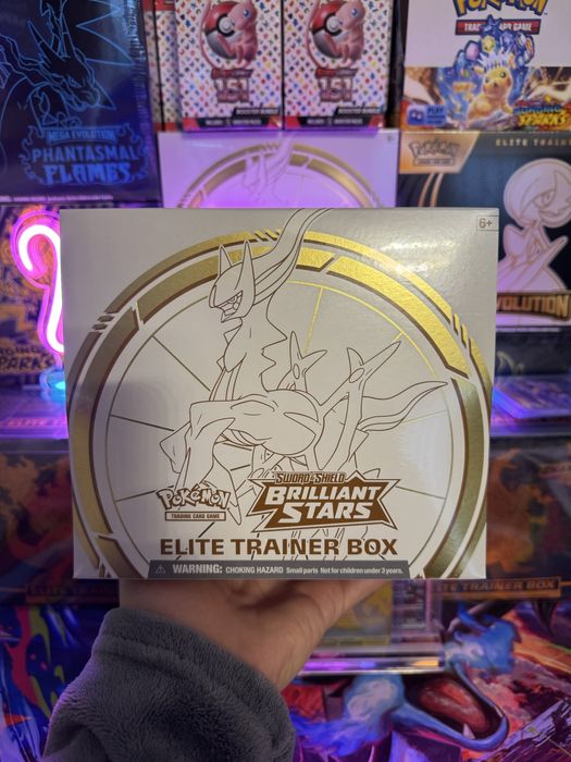 Pokemon Brilliant Stars Elite Trainer Box