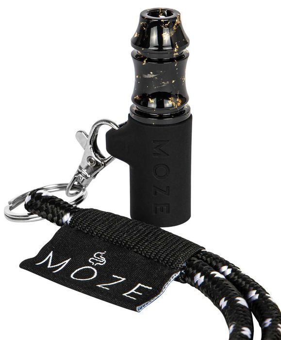 Mustiuc personal, Moze, DIVERSE CULORI, piele/silicon, 1.5 cm