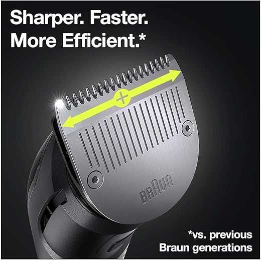 Машинка за подстригване Braun MGK7331 Тример за коса,брада и тяло 10в1