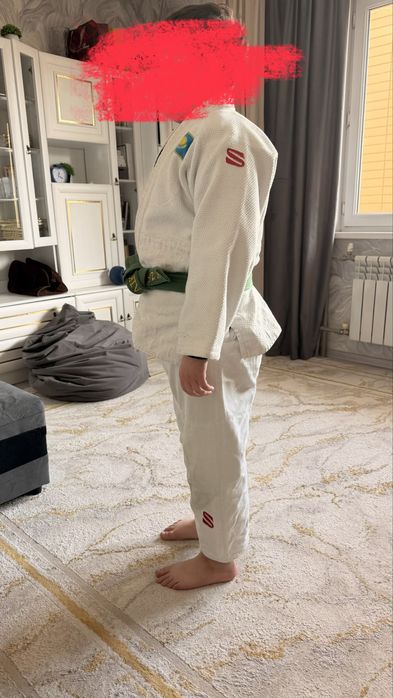 кимоно Sakura (белое) для дзюдо