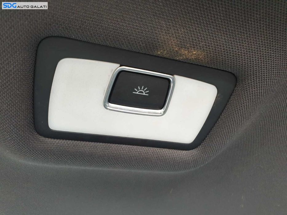 Plafoniera Lumini Lampa Iluminare Habitaclu Neagra Spate Portbagaj Audi Q7 S-Line Sline 2007 - 2015 [C6380]