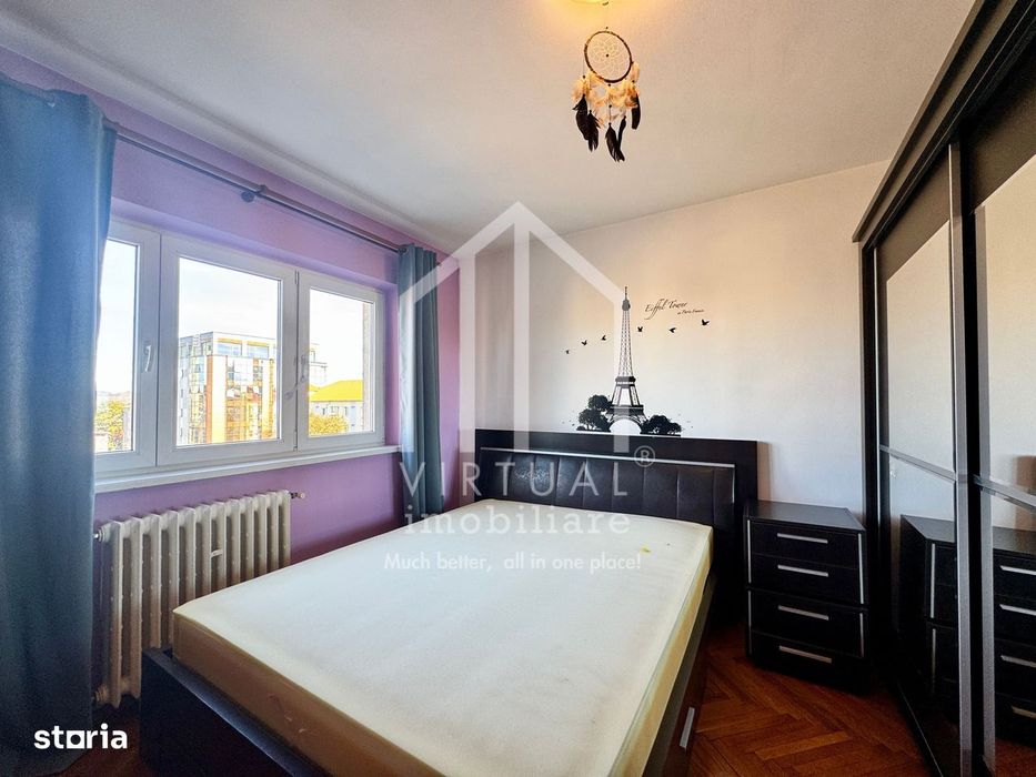Apartament cu 3 camere, 65mp utili + balcon, etaj 4/5 - Cal. Dumbravii