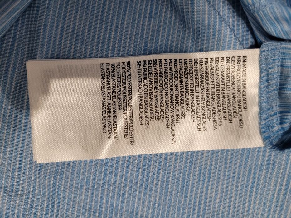 Дамска тениска Calvin Klein S / син