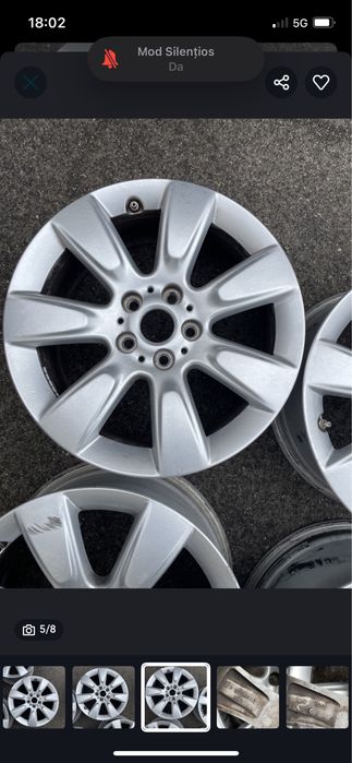 Jante R17 5 x 120 Mini Countryman/BMW