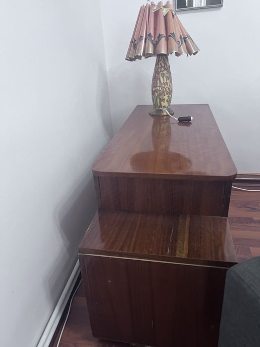 Ladă de depozitare din lemn 120 × 60 cm – multifuncțională