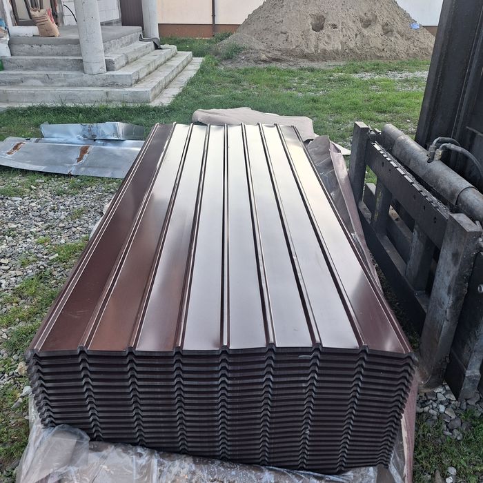 Tabla cutata colorata si zincata