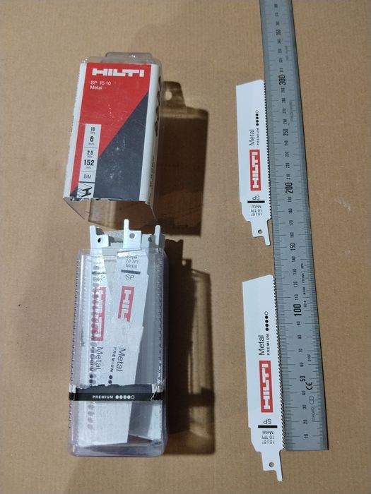 Hilti ножове за саблен трион и зеге