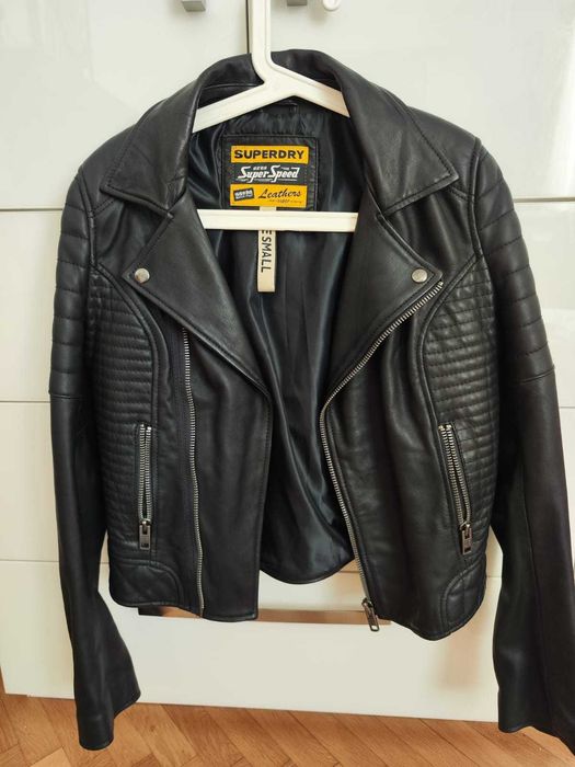 Дамско кожено яке на Superdry