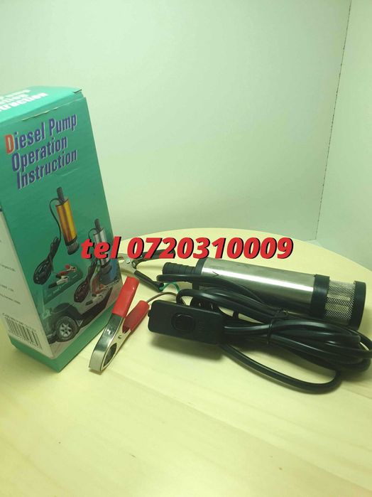 Pompa Electrica Auto Submersibila 12v 12 Lmin 38mm Transfer Combu