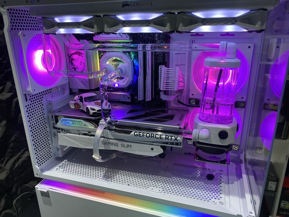 TOP Gaming PC Ryzen 7 9800X3D + RTX 4060 Ti WHITE