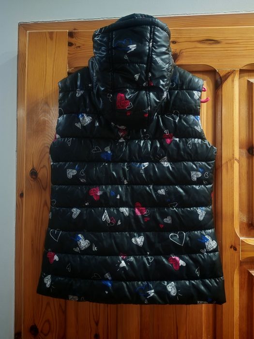 Яке пролет-есен с две лица за момиче и нов елек с качулка.