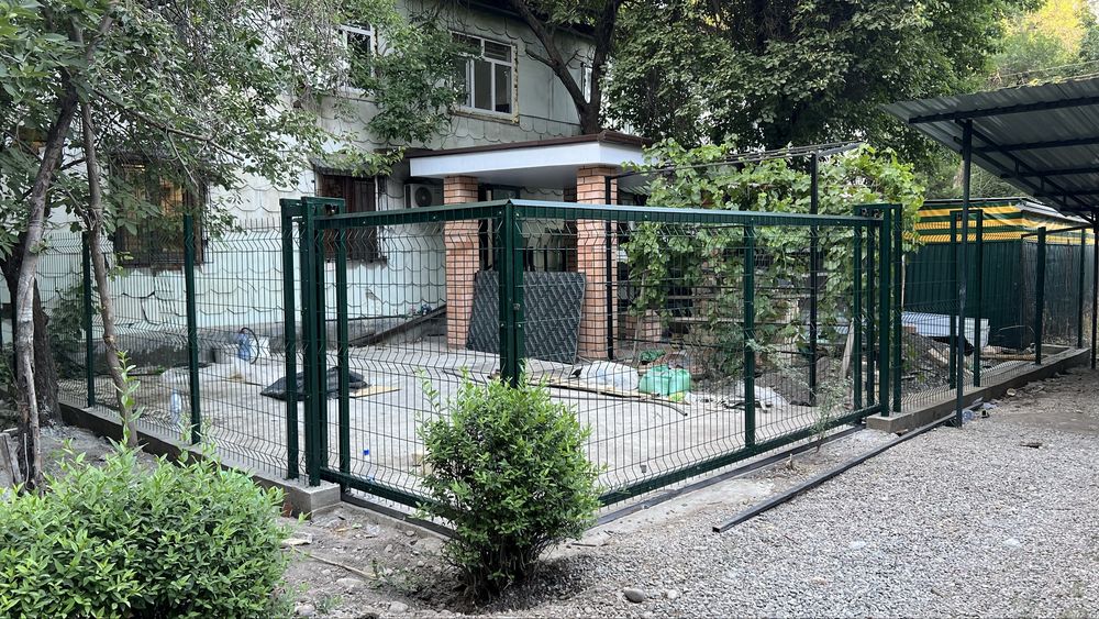 Установка евро забор, evro setka ornatish