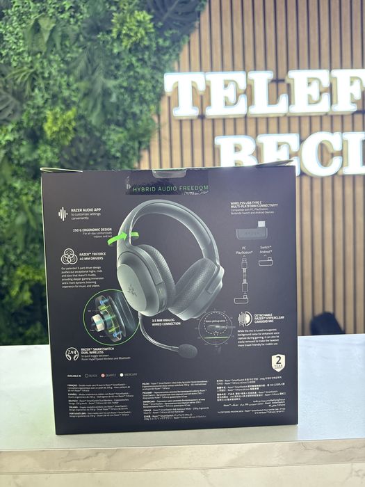 Razer Barracuda X wireless multi-platform Gaming and mobile headset
