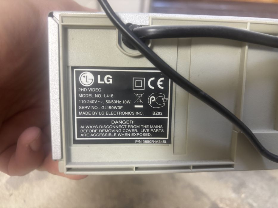 Видеомагнитофон LG VHS