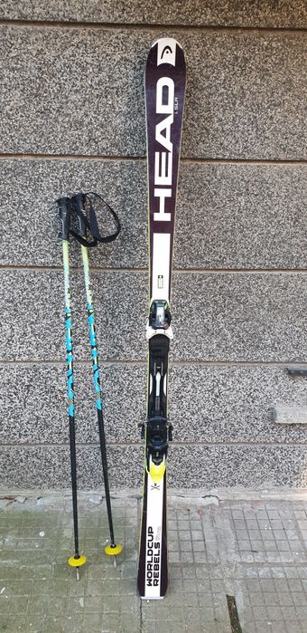 Ски "Head world cup rebels" 175 + щеки