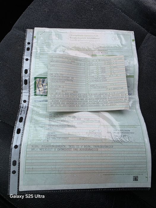 Mercedes ML 270 diesel