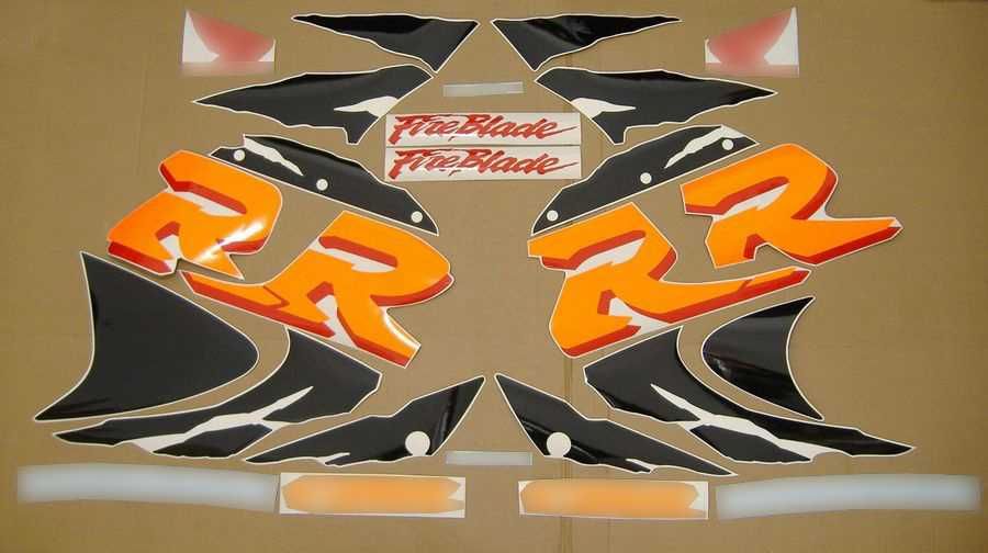 Стикери Honda CBR 919RR Fireblade лепенки хонда цбр 919 rr рр sc33