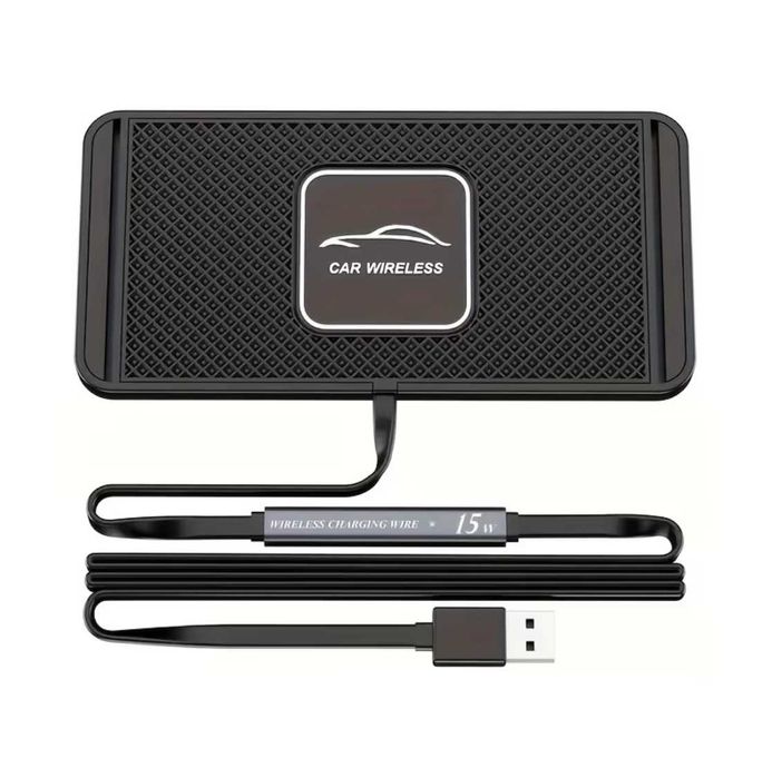 Универсално Бързо Безжично Зарядно за Кола – 15W Fast Charge
