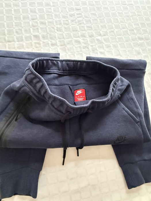 Pantaloni tech fleece, XS, băieți,bleumarin
