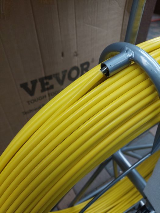 Tragator cabluri 8mm 180m fibra optica cabluri internet electrice