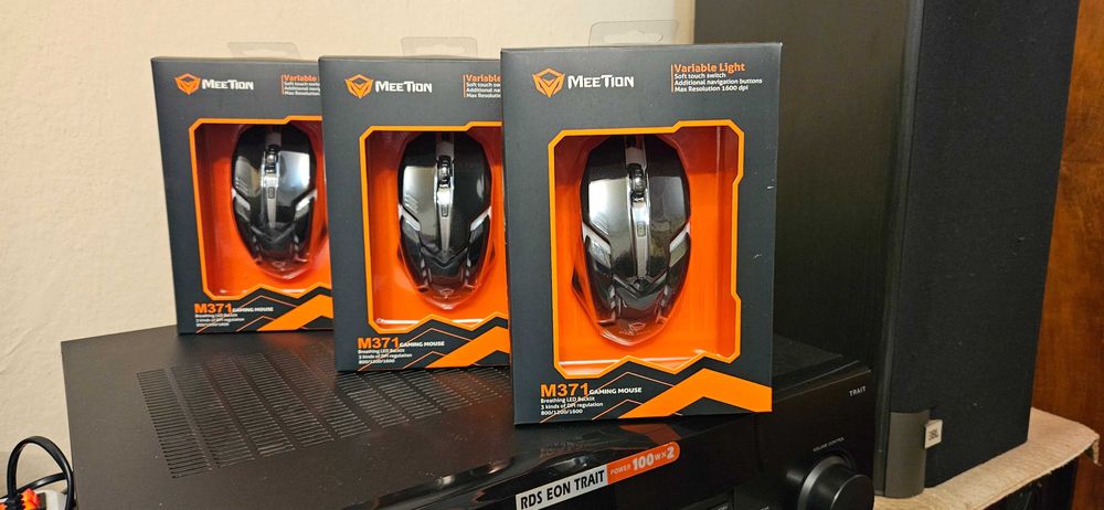 Мишка- Геймърска- RGB Variable light-USB