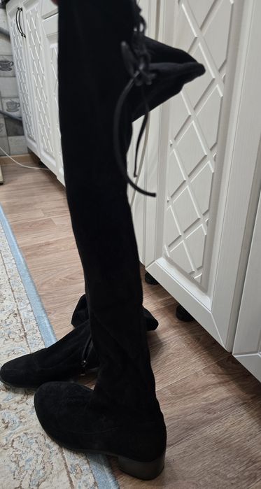 Сапоги замшевые 37 размера