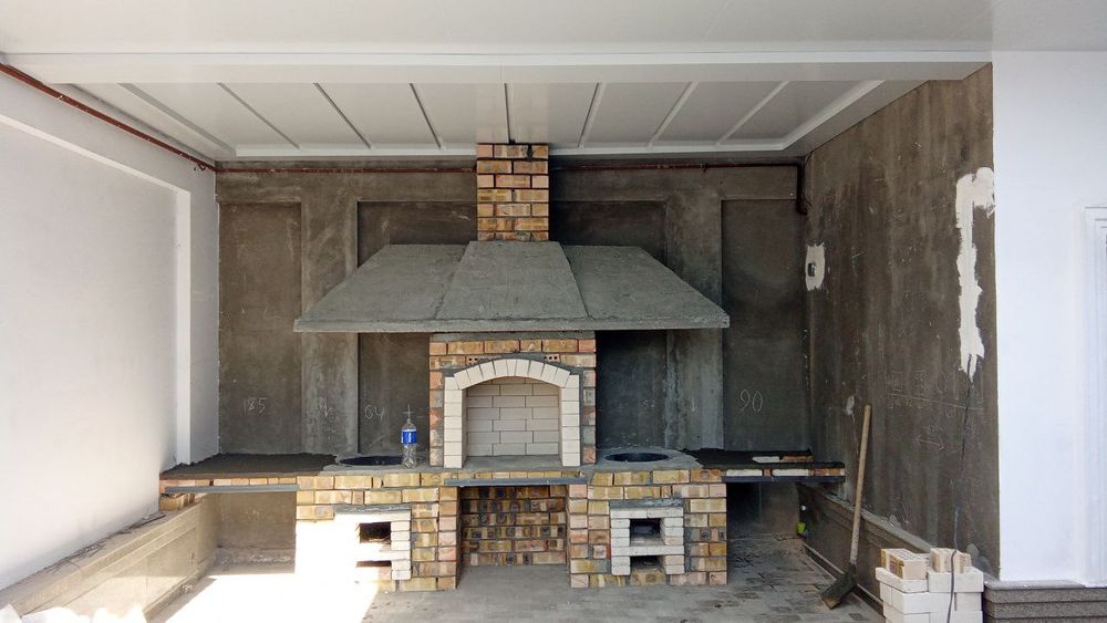 Строим летние кухни быстро и качественно. Ёзги ошхона курамиз