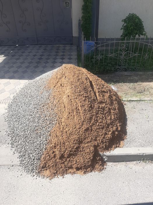 Песок, щебень Құм тас клинес отсев топрак