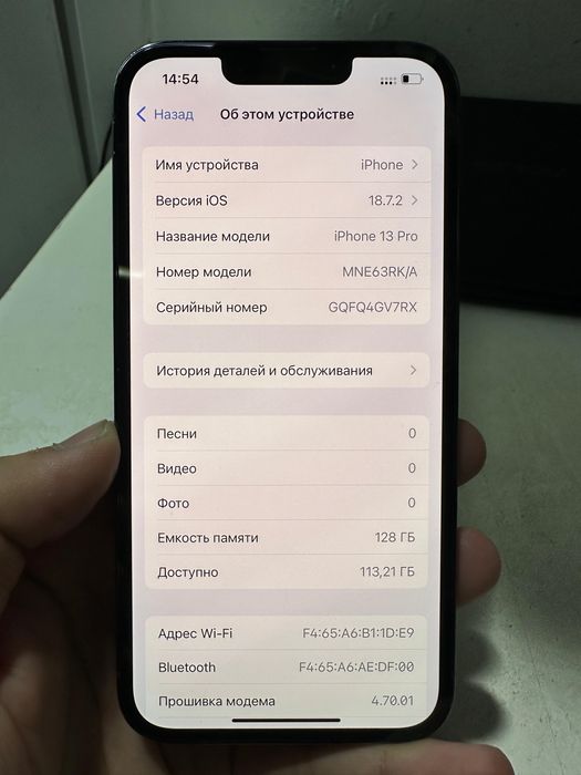 iPhone 13 pro 128gb green