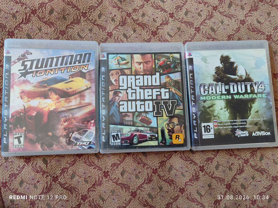 Игры на play Station 3