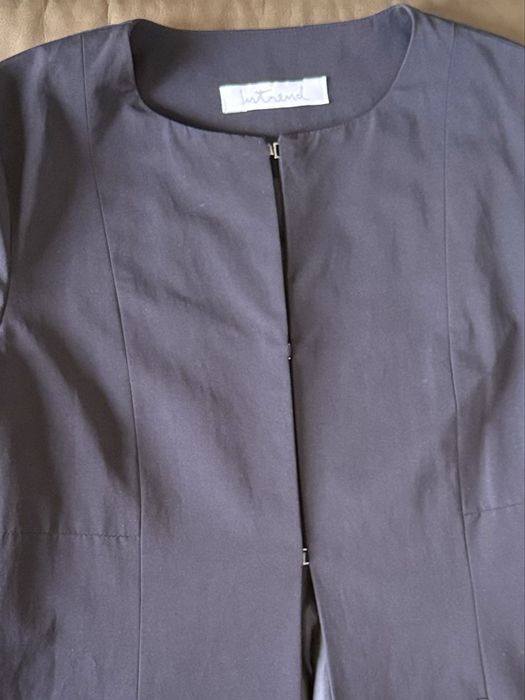 Intrend тренчкот, тъмно син- S размер