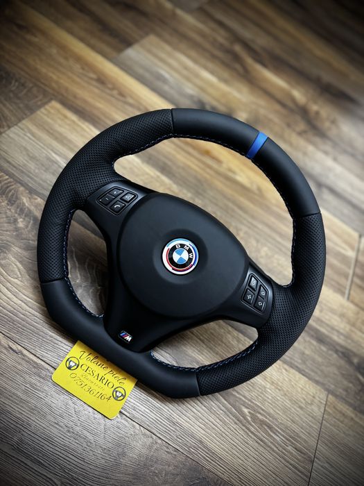 Volan piele nappa naturala Bmw Seria 1 E81,E87 Seria 3 E90,E91, X1