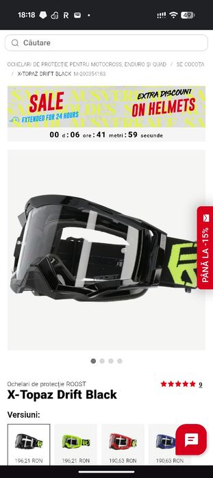 Casca enduro adventure Oneal EX SRS Negru / Gri / Galben Neon 2025 masura M