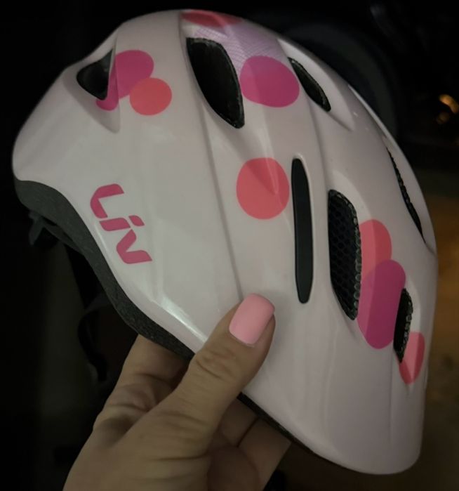 Детский велошлем новый