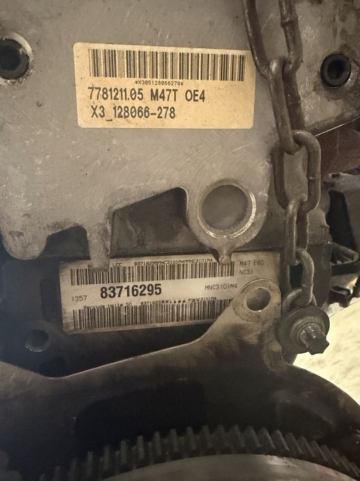 Оборудван двигател за BMW E60/E61 520d – M47 (M47T / 163 к.с.) на 220 000 км