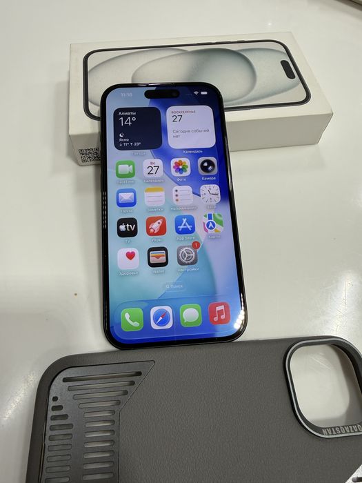 Appel Iphone 15 black