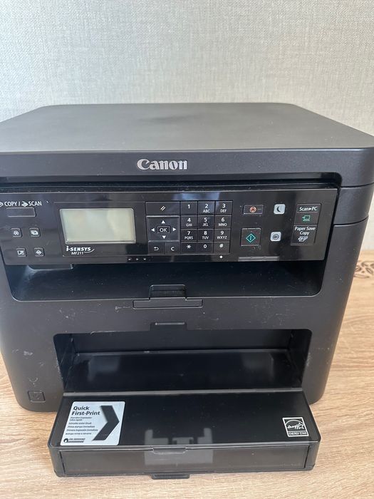 Принтер Canon i-SENSYS MF211 (3 в 1) б/у, лазерный