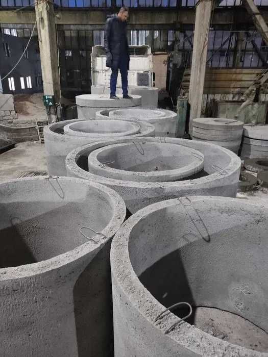 Кольца КС, крышки ПП, днище ПН септика 1, 1.5, 2м. оптом и в розницу