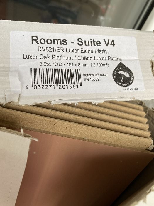 Продам остатки ламината ROOMS