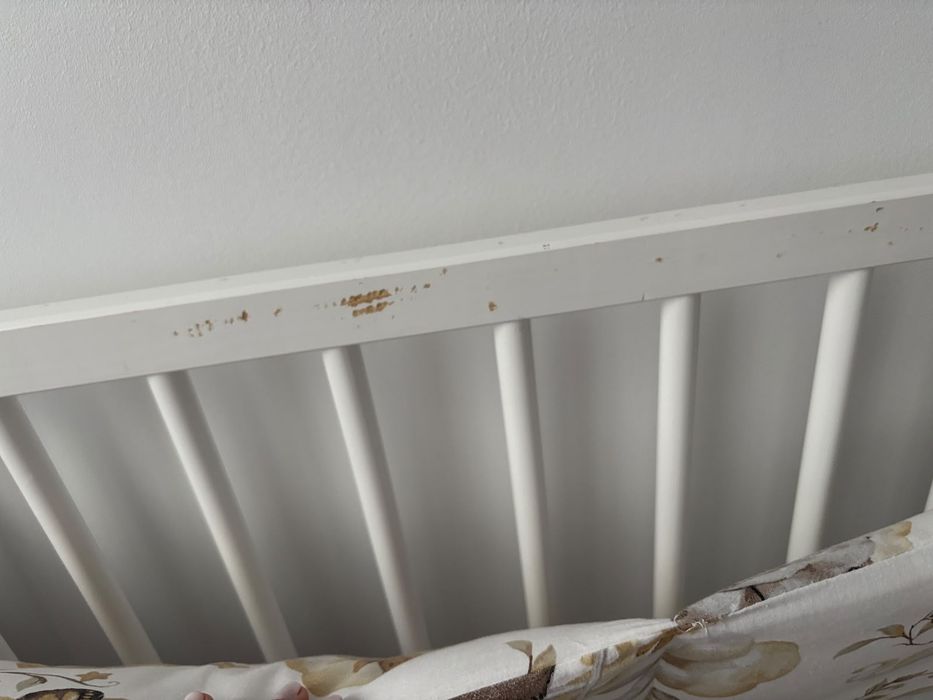 Pătuț din lemn bebe transformabil junior 120x60