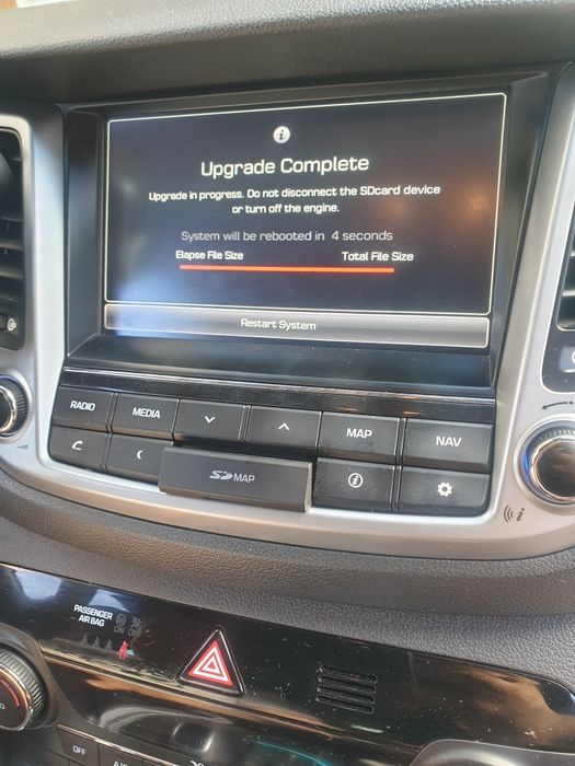 SD CARD  Harti Kia Hyundai Navigatie Ceed Tucson SantaFe