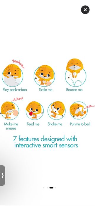 Интерактивна играчка Tiny Love - Wonder Buddies, Лъвчето Leonardo