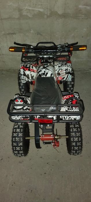 Mini Atv Quad electric de 800W și 36v cu 3 viteze roti 6 inch
